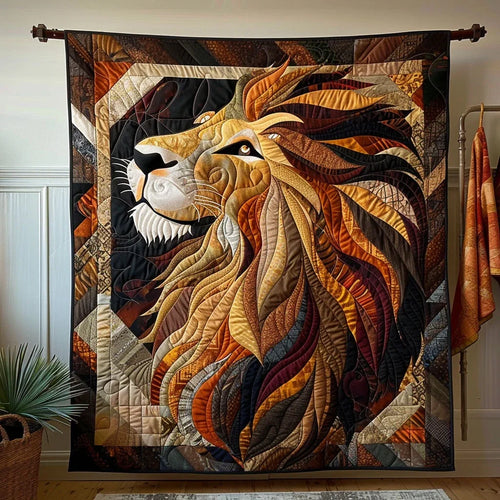 Majestic Roar Quilt Blanket