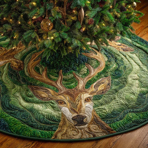 Majestic Spirit Quilted Tree Skirt