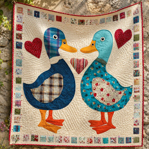 Mallard Shore Quilt Blanket - Quilted Blanket by Wild and Way