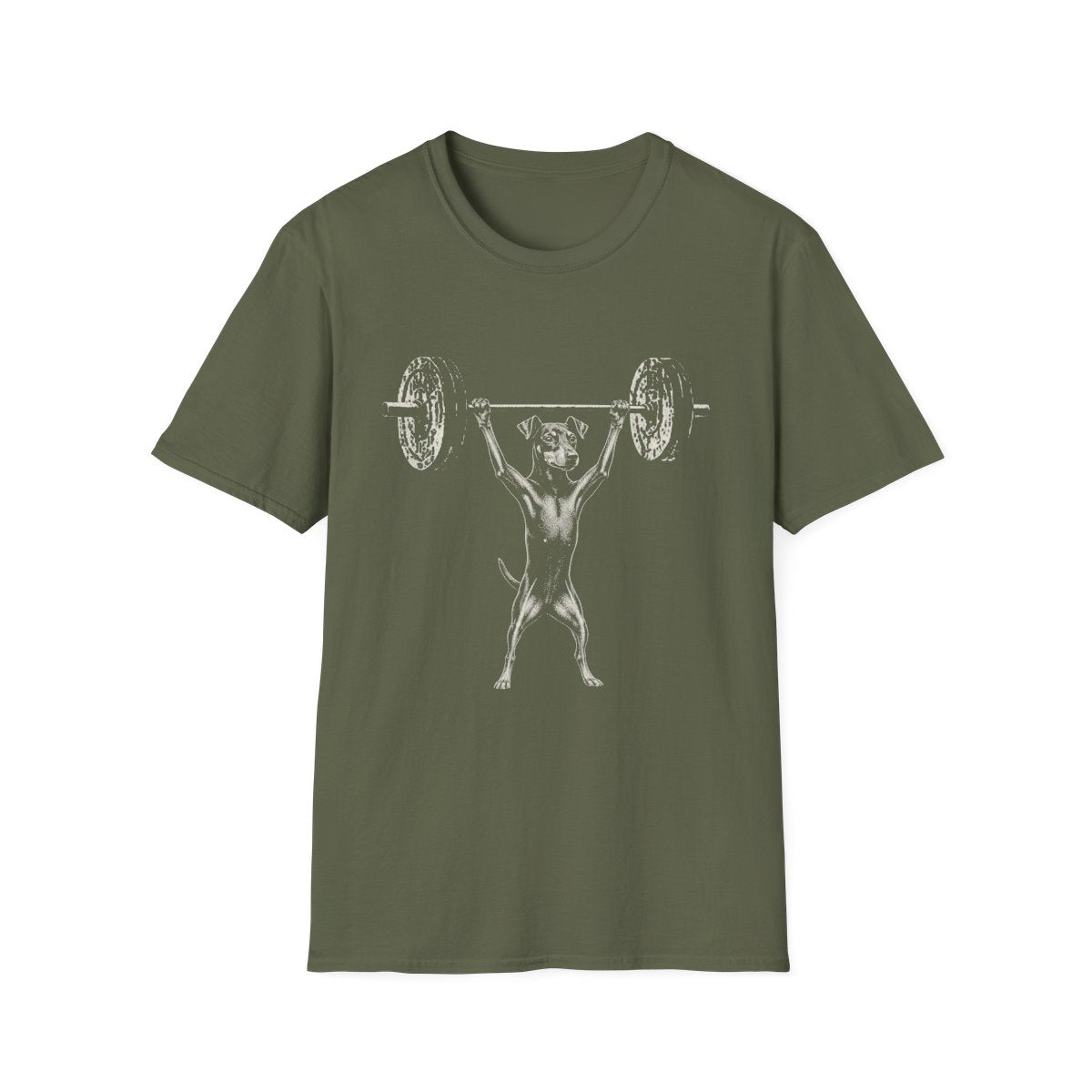 Manchester Terrier Powerlifting Tee