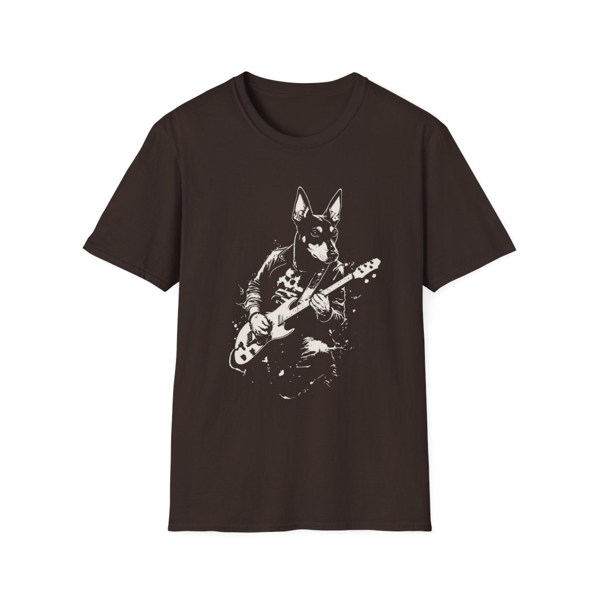Manchester Terrier Rocking Guitar Tee