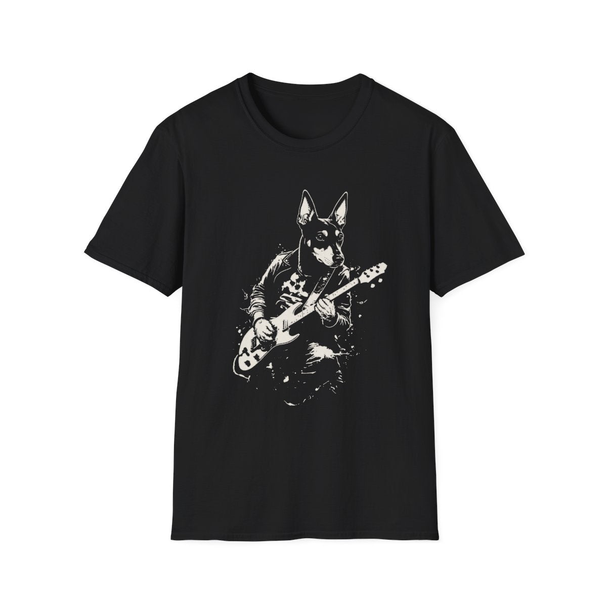 Manchester Terrier Rocking Guitar Tee
