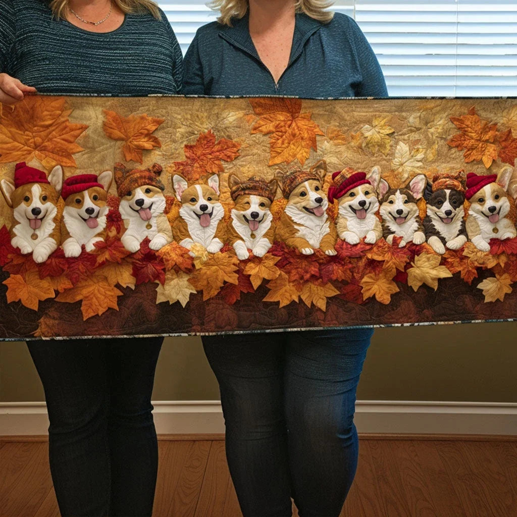Maple Pals Quilted Table Runner