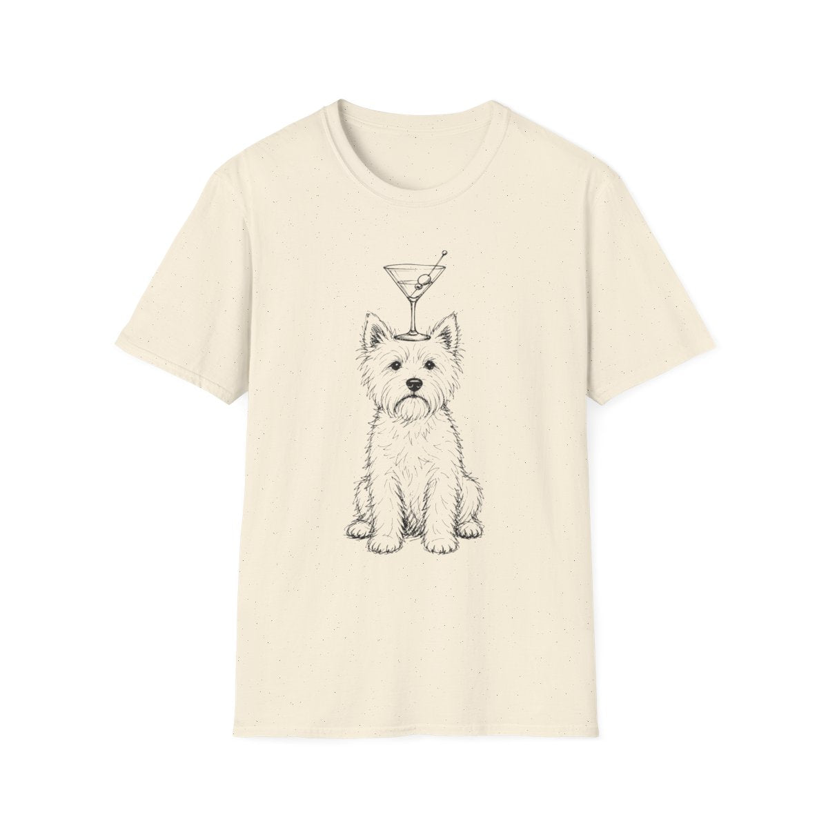 Martini Trick Westie Tee