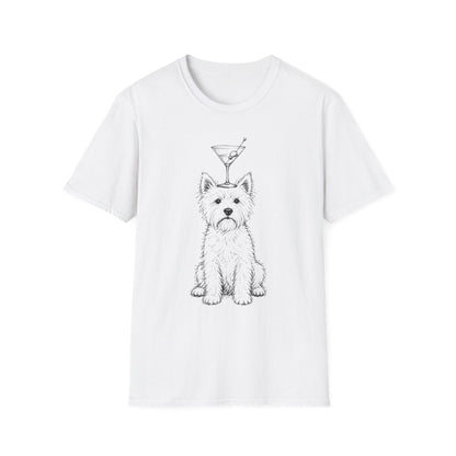 Martini Trick Westie Tee