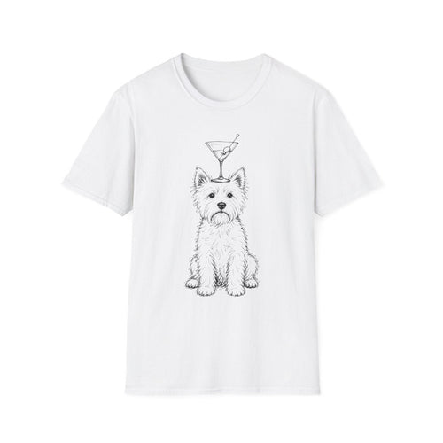 Martini Trick Westie Tee