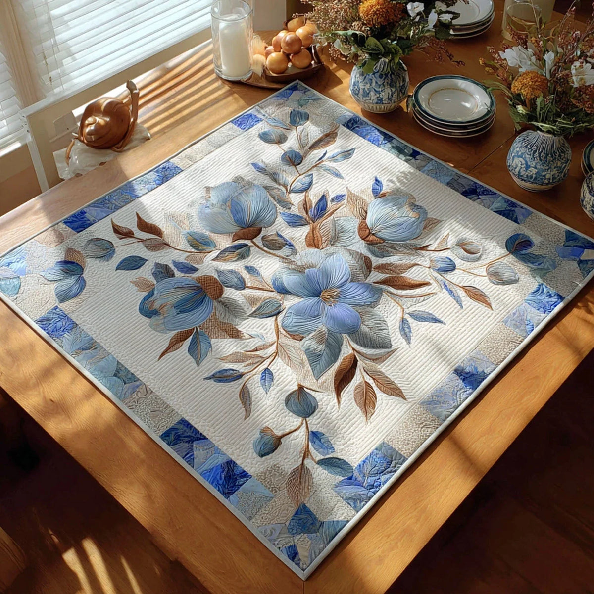 Meadow Dance Quilted Table Topper