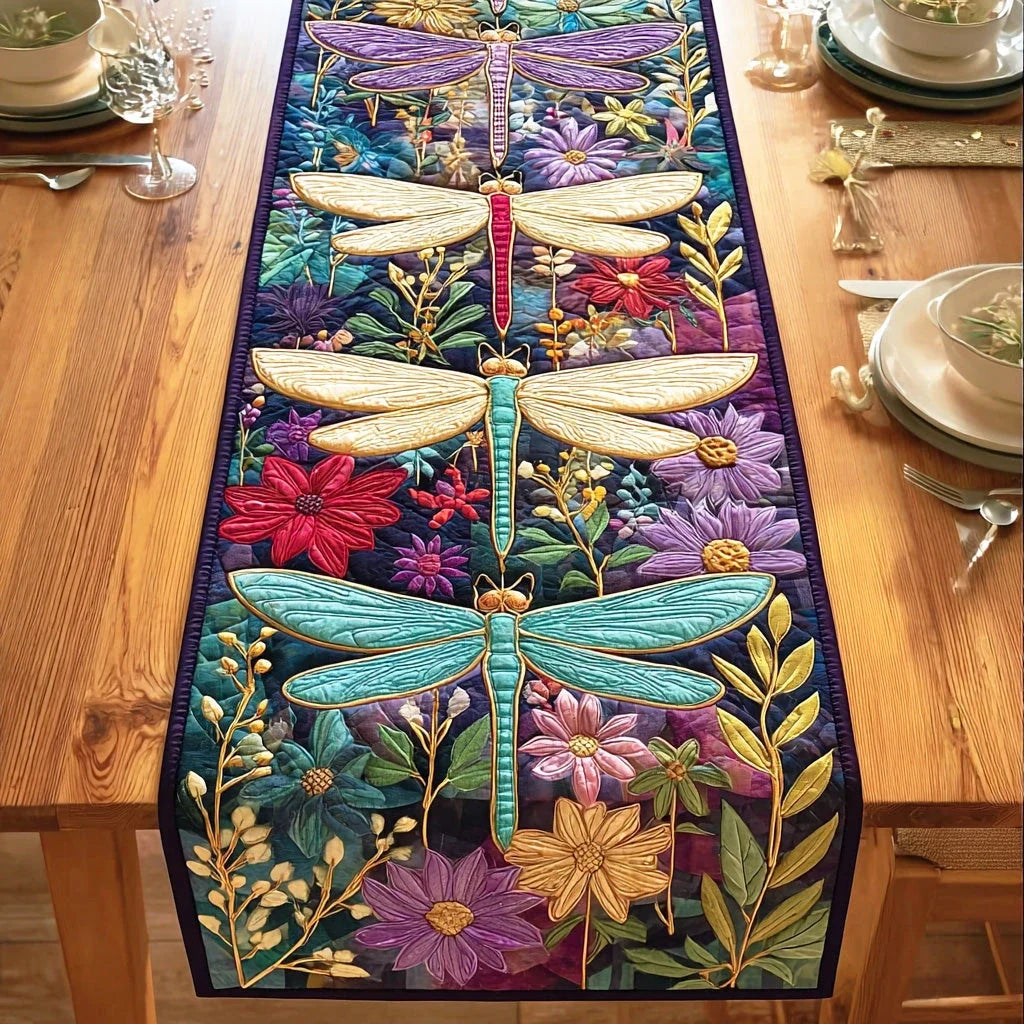 Meadow Dancer Quilted Table Runner