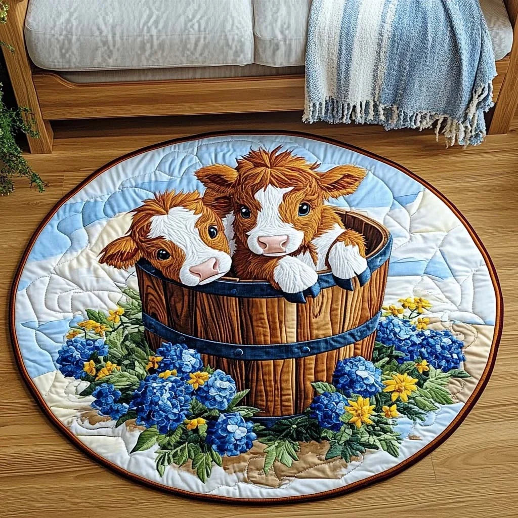 Meadow Mates Quilted Round Mat