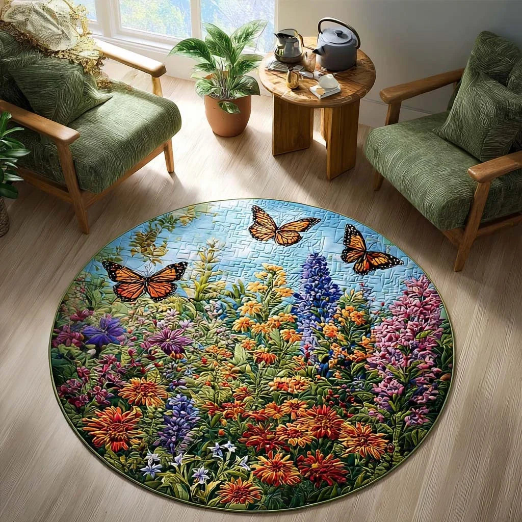 Meadow of Hope Quilted Round Mat