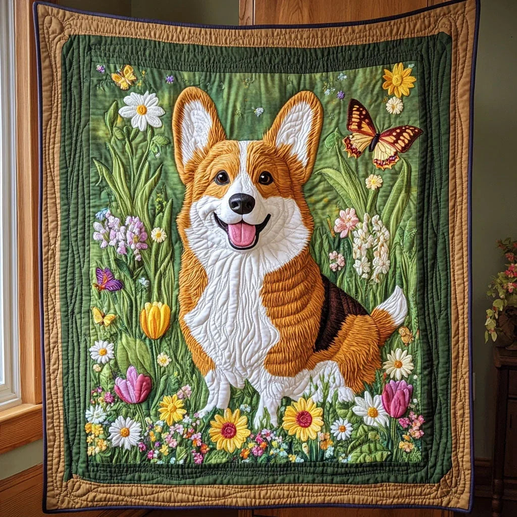 Meadow Paws Quilt Blanket