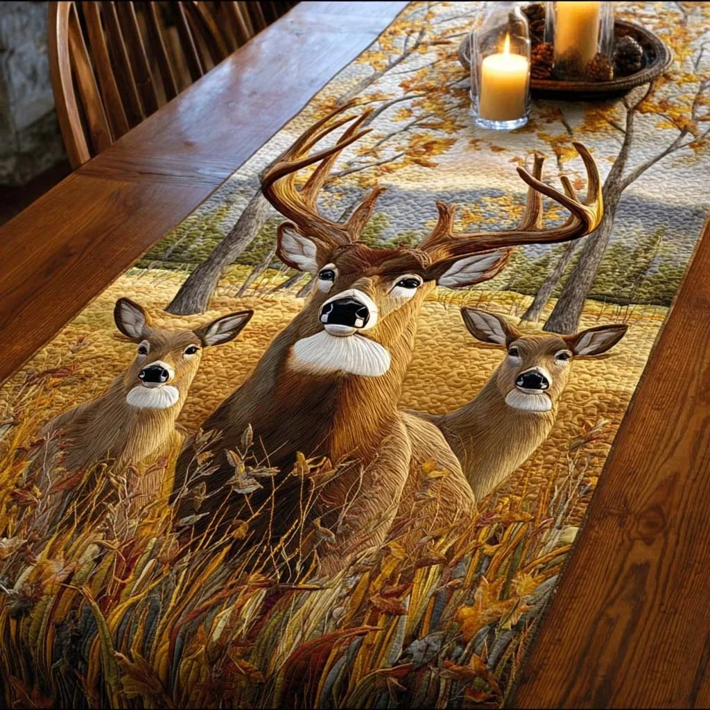 Meadow Watch Quilted Table Runner