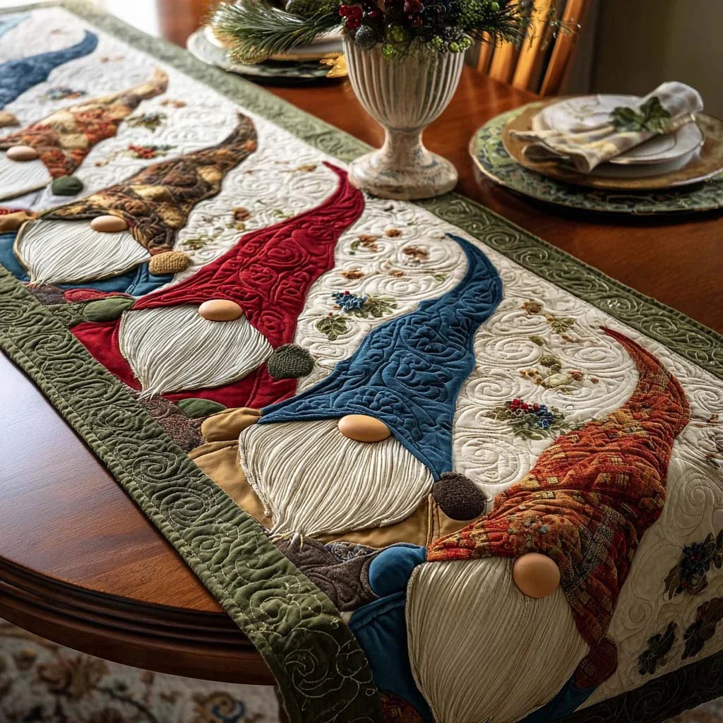 Merry Gathering Quilted Table Runner
