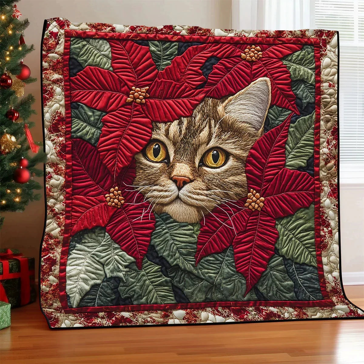 Merry Maine Coon Quilt Blanket