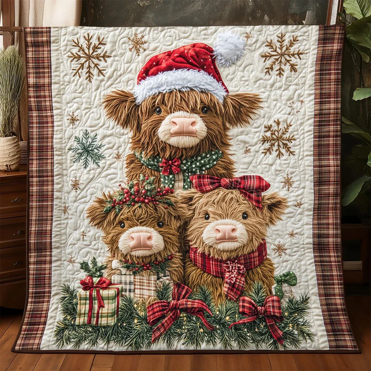 Merry Moochie Quilt Blanket