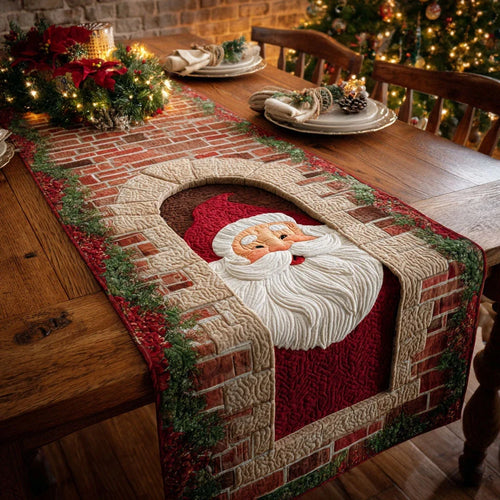 Merry Welcome Quilted Table Runner