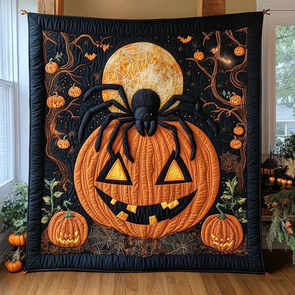 Midnight Crawler Quilt Blanket