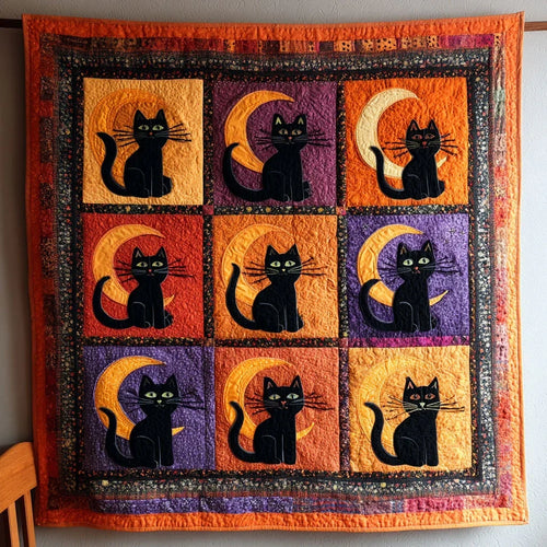 Midnight Mischief Quilt Blanket