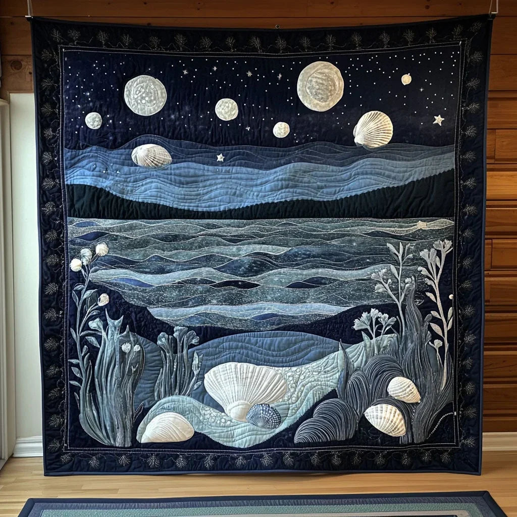 Midnight Sea Quilt Blanket