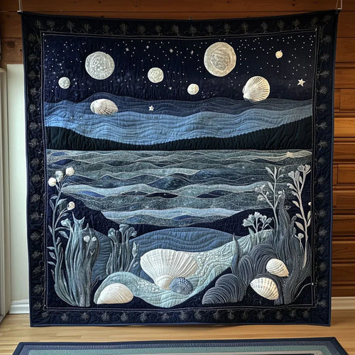 Midnight Sea Quilt Blanket