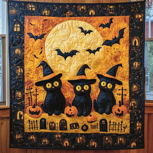 Midnight Spell Quilt Blanket