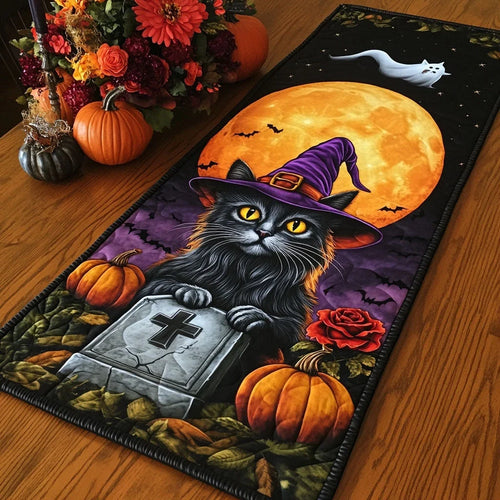 Midnight Spooks Quilted Table Runner
