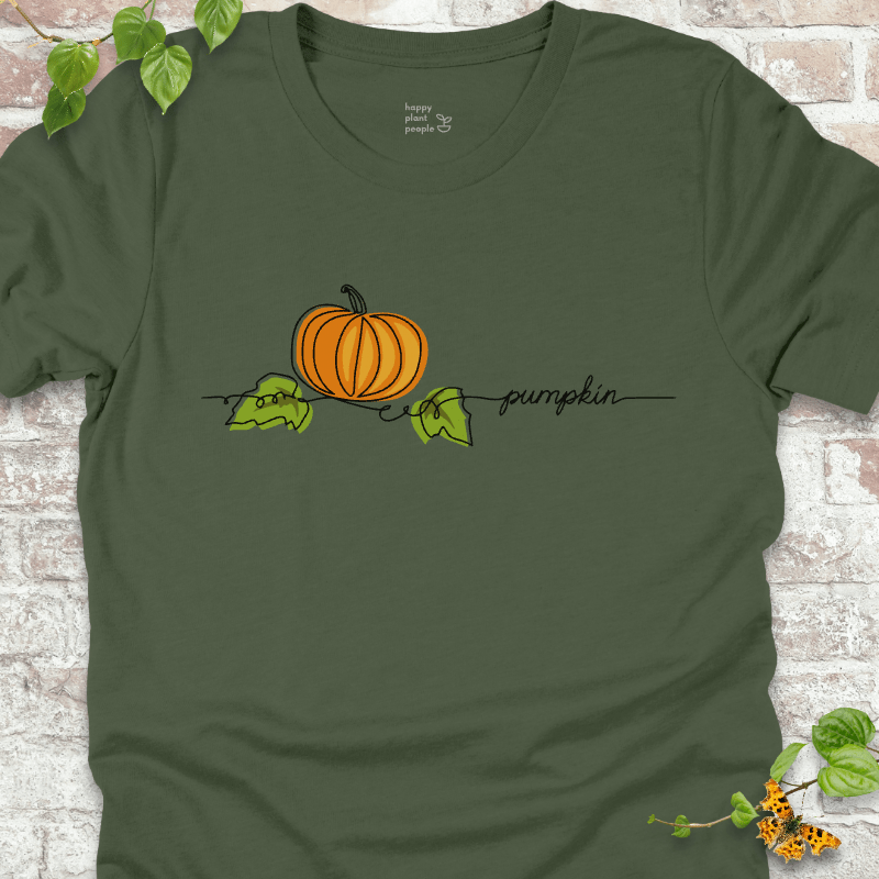 Minimalist Pumpkin T-Shirt
