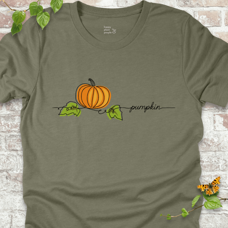 Minimalist Pumpkin T-Shirt