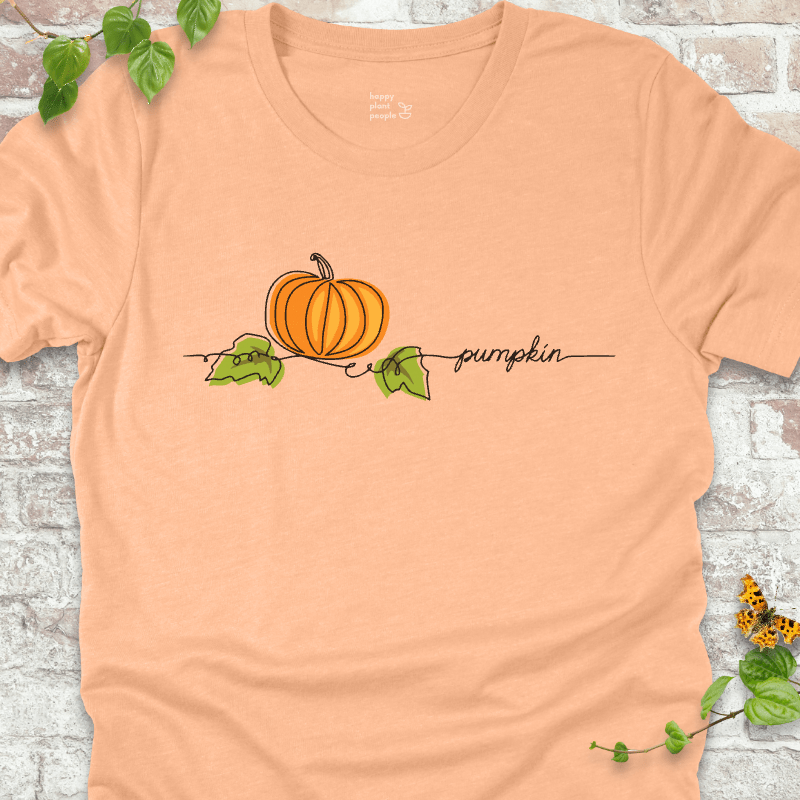 Minimalist Pumpkin T-Shirt