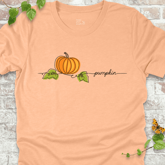 Minimalist Pumpkin T-Shirt