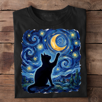 Starry Night Basic Shirt Unisex