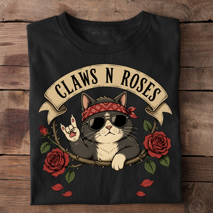 Claws N Roses Basic Shirt Unisex