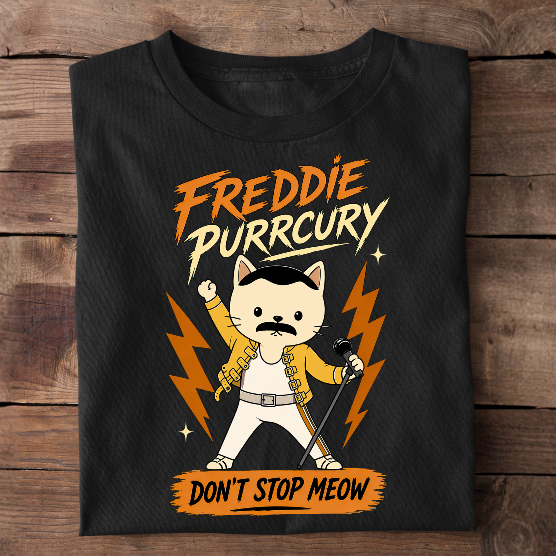 Freddie Purrcury T-Shirt
