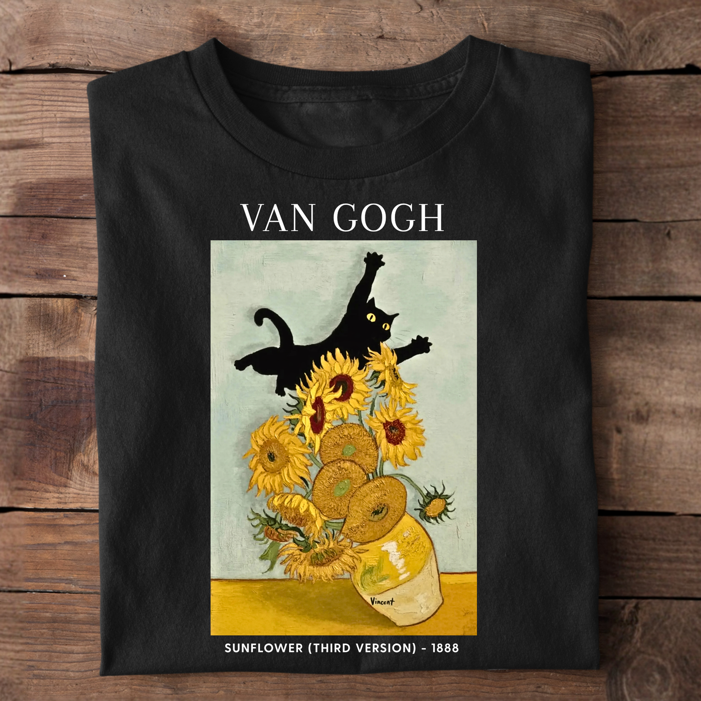 Sunflower Van Gogh Basic Shirt Unisex
