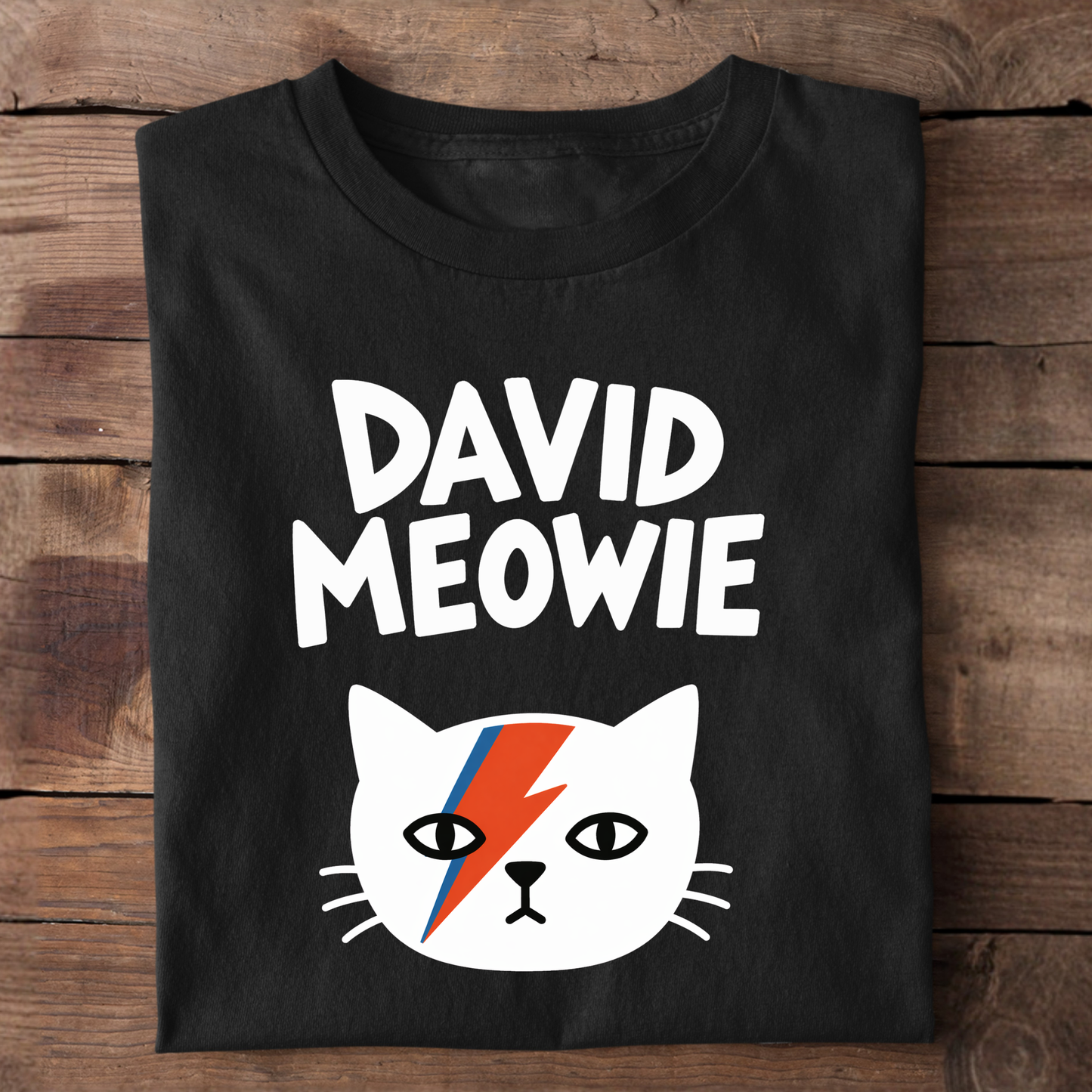 David Meowie Basic Shirt Unisex