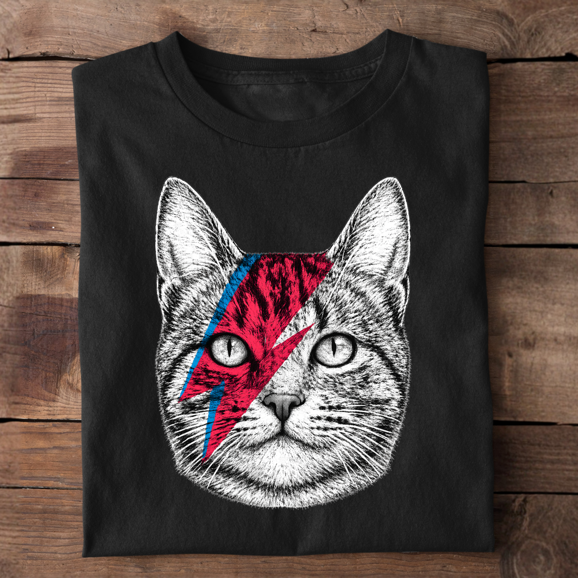 David Meowie Basic Shirt Unisex