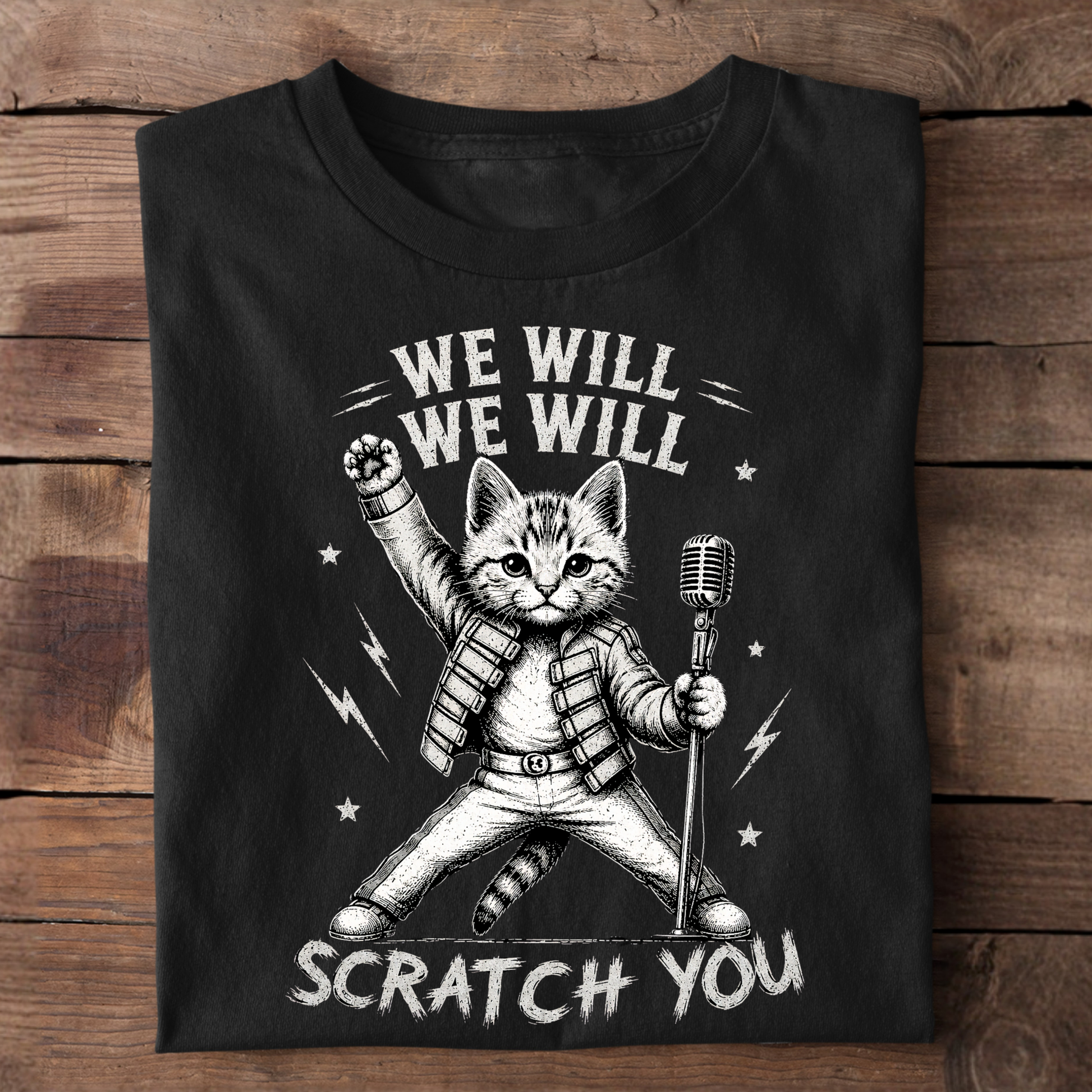 We Will Scratch You Basic Shirt Unisex