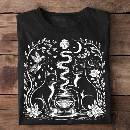 Katzen Magie T-Shirt