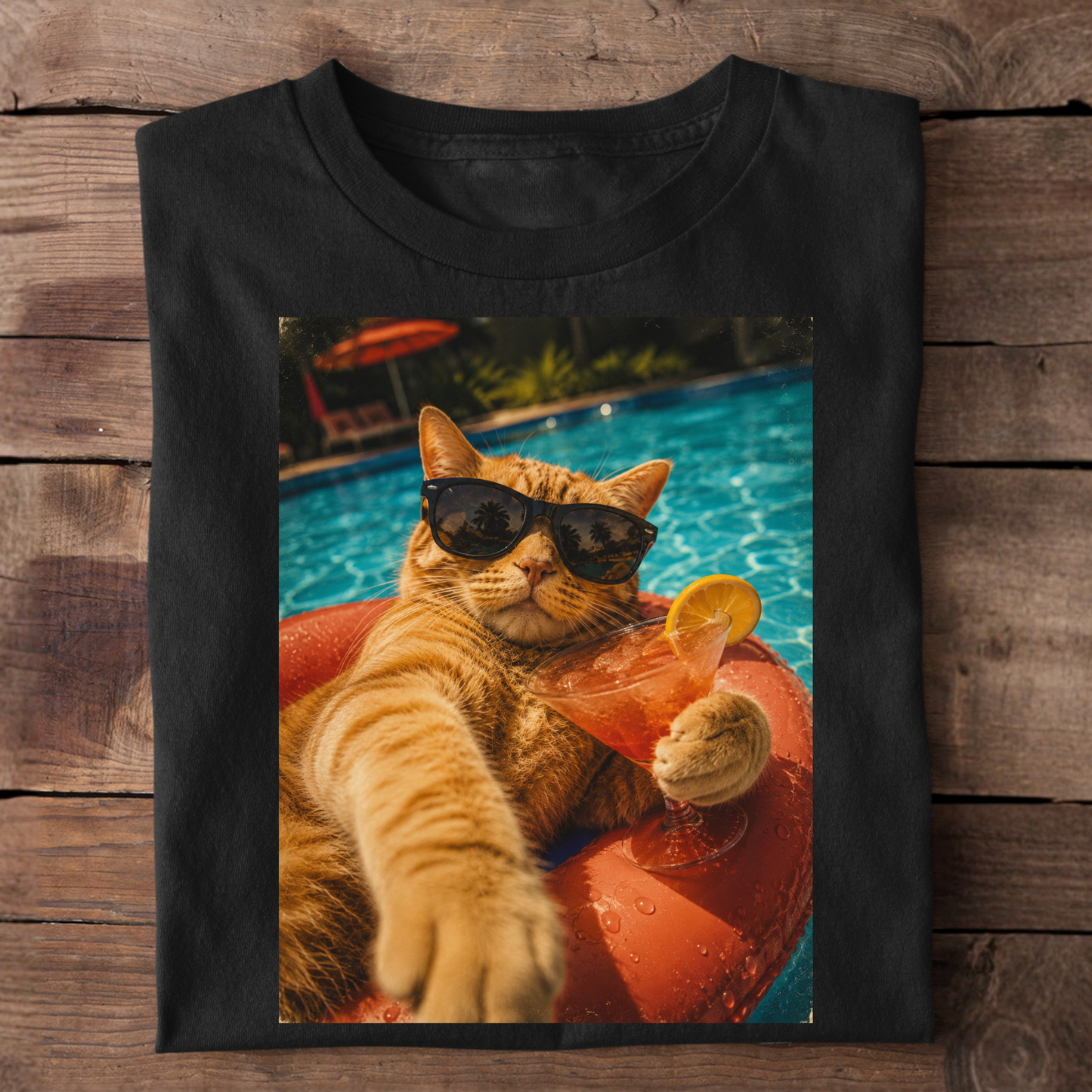 Chill Cat Summer Basic Shirt Unisex