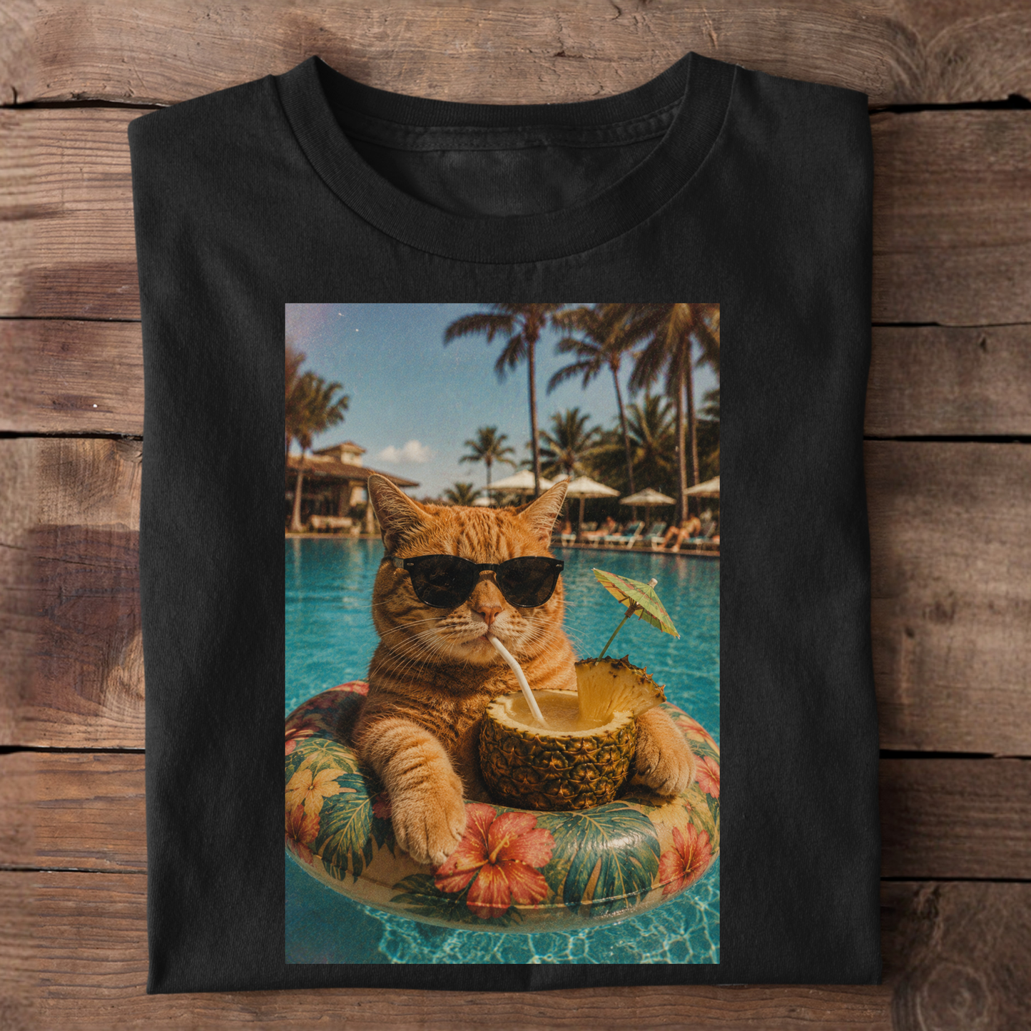 Sommer am Pool T-Shirt