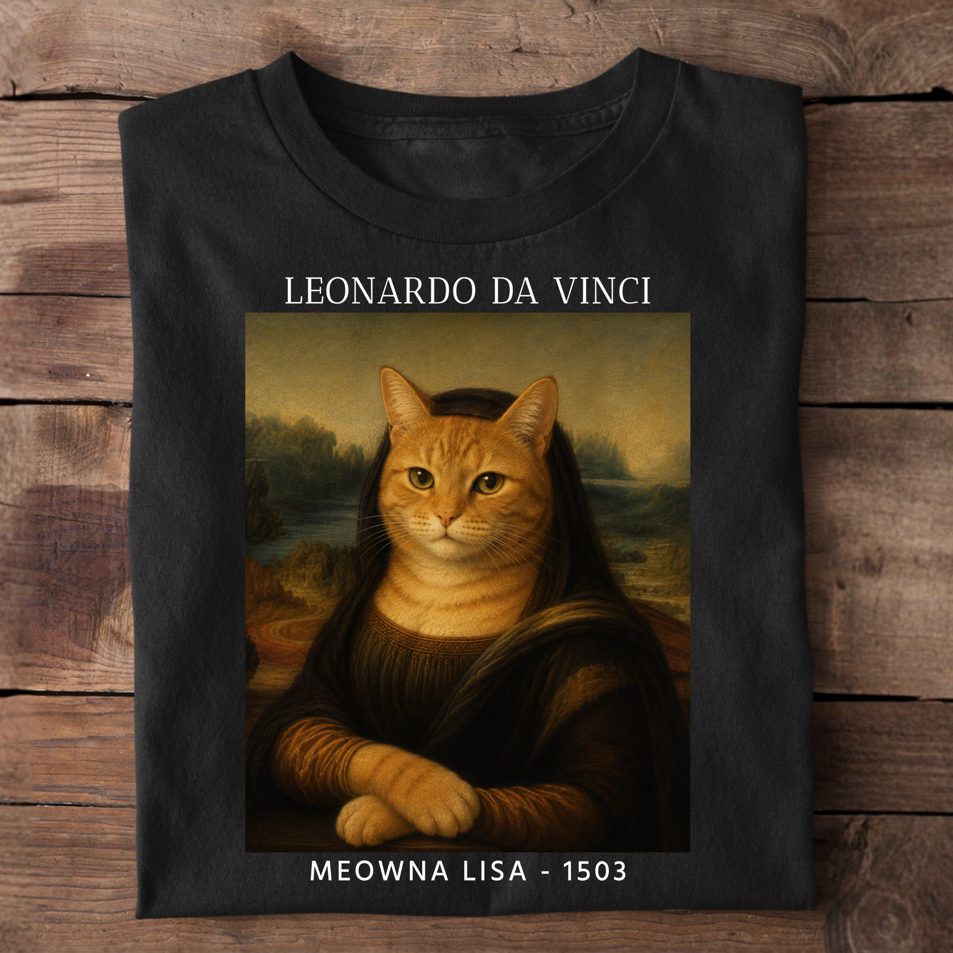 Meowna Lisa T-Shirt