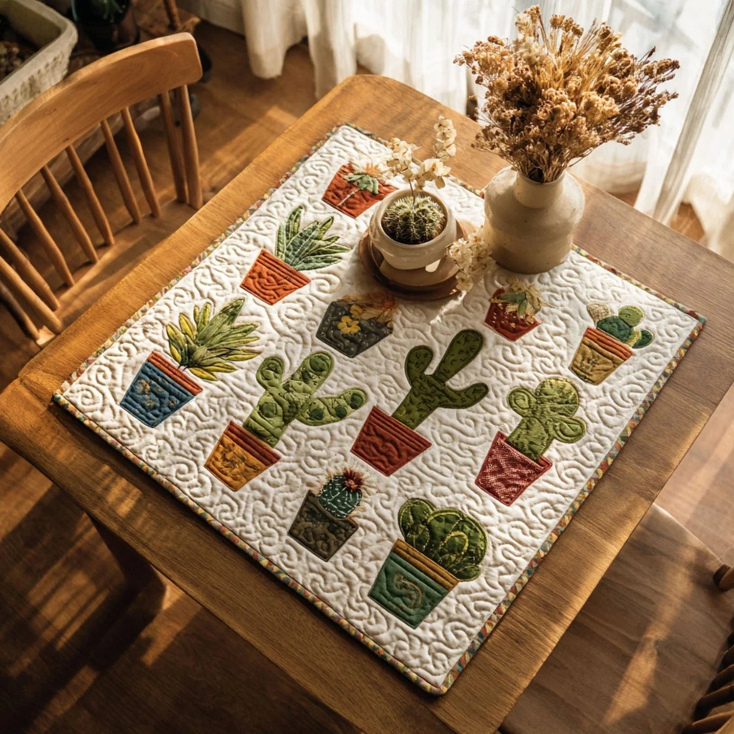 Mojave Muse Quilted Table Topper