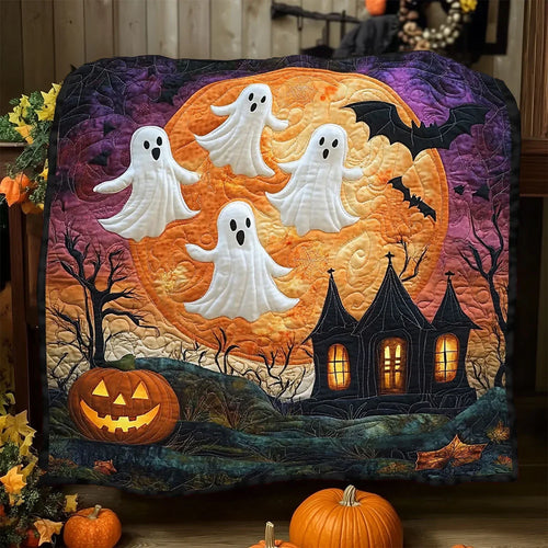 Moonlight Mischief Quilt Blanket