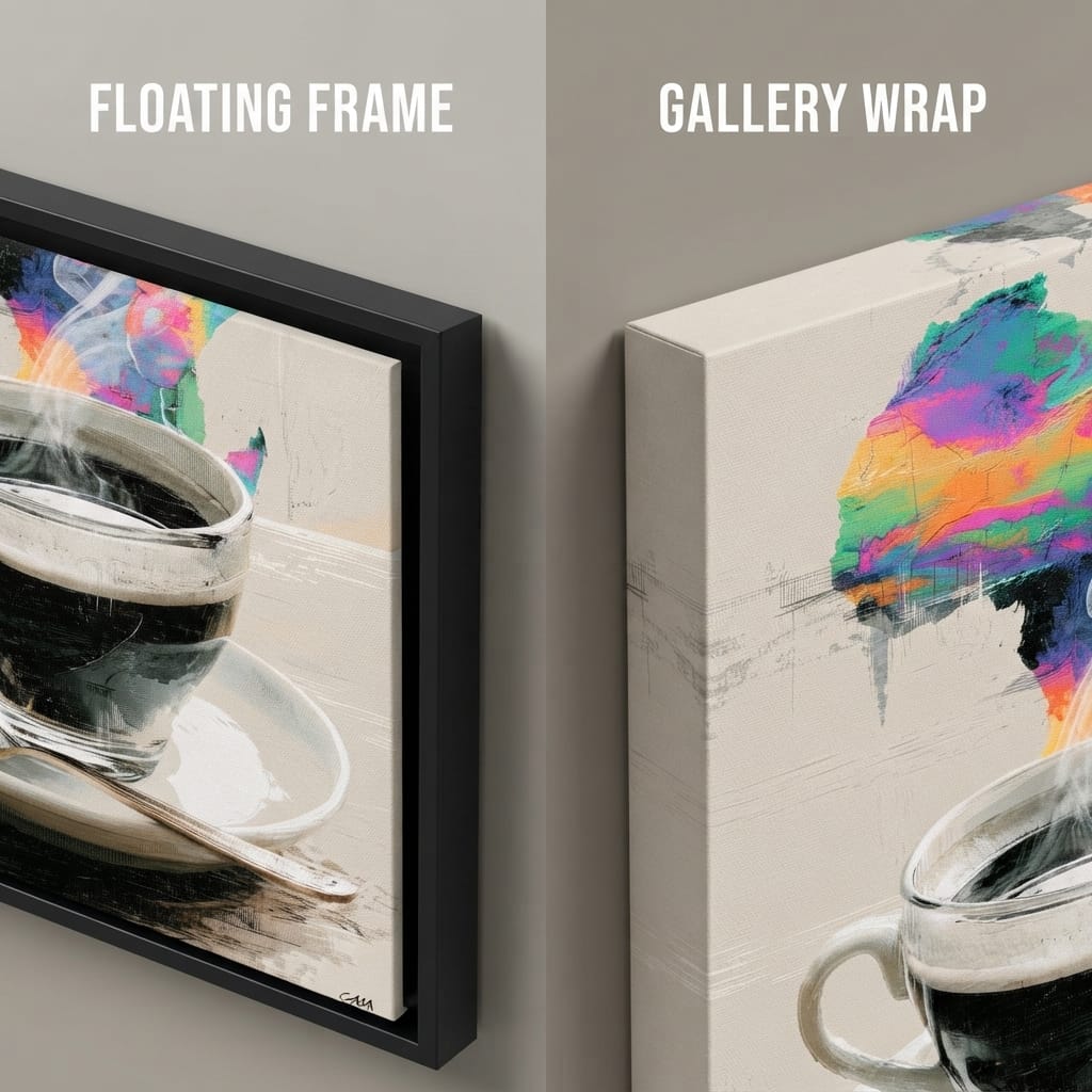 Morning Brew Across the Continent Canvas Wall Art
