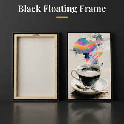 Morning Brew Across the Continent Canvas Wall Art
