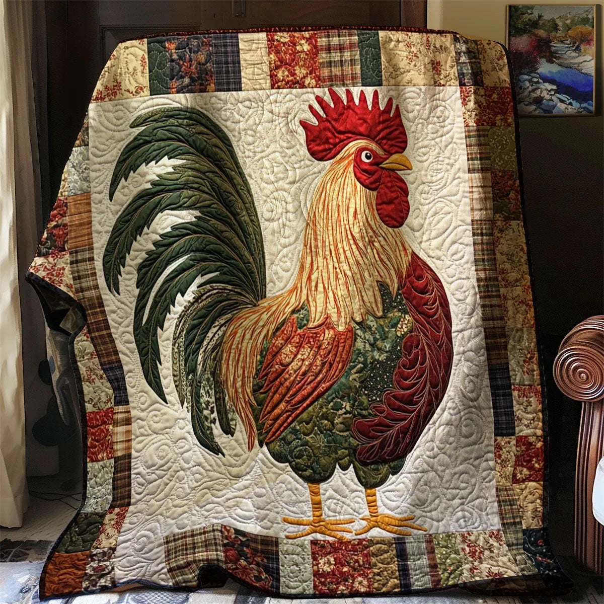 Morning Ruckus Quilt Blanket
