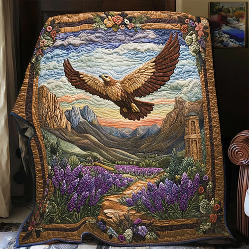 Mountain Pass Quilt Blanket