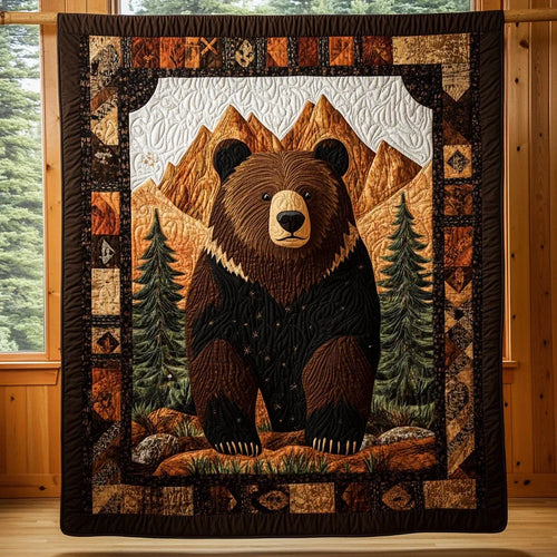 Mountain Prowl Quilt Blanket