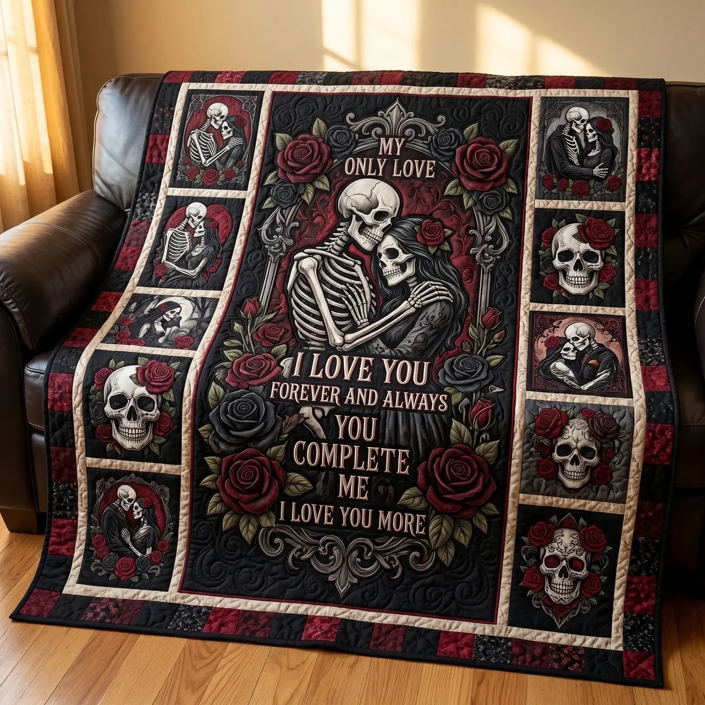 My Only Love Quilt Blanket