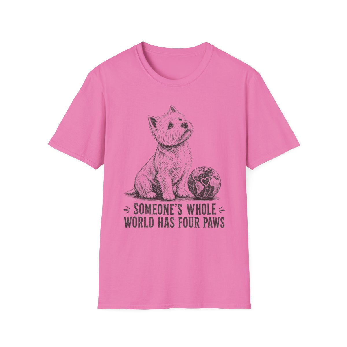 My Whole World Westie Tee